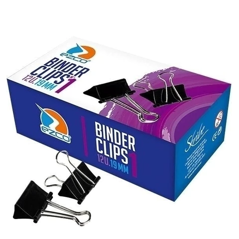 BINDER "EZCO" N*1 NEGRO 19mmx 12u(2584)
