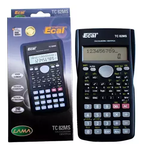 CALCULADORA "ECAL" TC 82MS CIENTIFICA(4093)