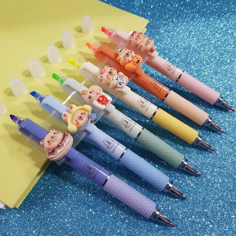 BOLIGRAFO + RESALTADOR ''CAPI'' 2 EN 1 (867) - comprar online