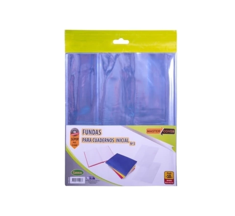 FUNDA PARA CUADERNOS n3 X10U (4109)