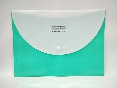 SOBRE " LAMA " CON BOTON " A 4 " X12U(4055)