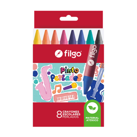 CRAYON "FILGO" METALIZADO x8u(2357)