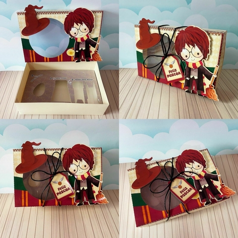 Arquivo de Corte | Caixa Mini Confeiteiro Harry Potter - comprar online
