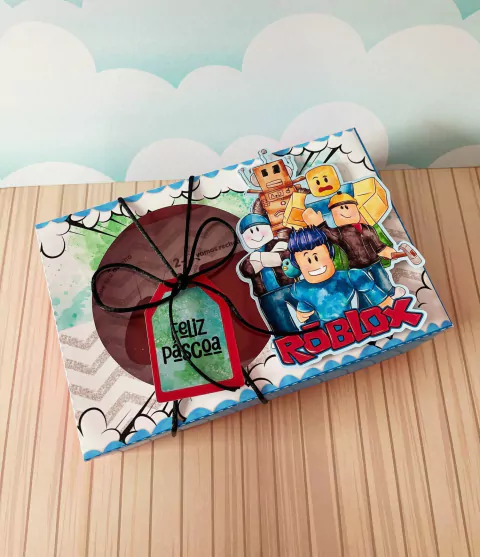 Arquivo de Corte | Caixa Mini Confeiteiro Roblox Menino - comprar online