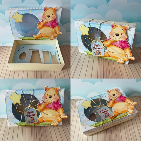 Arquivo de Corte | Caixa Mini Confeiteiro Ursinho Pooh - comprar online