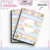 Pack Escolar Encadernação Margaridas - Completo