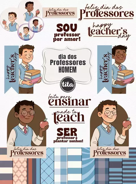 Kit Digital | Professores 2025 - Kit Homem | Dia dos Professores - comprar online