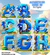 Kit Digital | Alfabeto Sonic 3d - comprar online