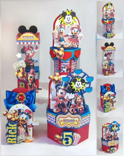Arquivo de Corte: Kit Festa Circo Mickey Luxo #112 | Studio e Pdf - comprar online