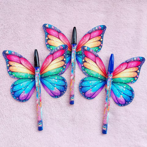 Arquivo de Corte | Card Borboleta Caneta - Mulher Abrace Suas Transformações | PDF - comprar online