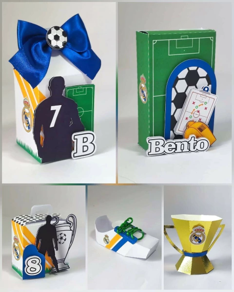 Arquivo de Corte: Kit Festa Real Madrid #01| Studio e Pdf - comprar online