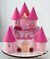 Arquivo de Corte: Topo de Bolo Bela Adormecida + Castelo 3d 001 - comprar online