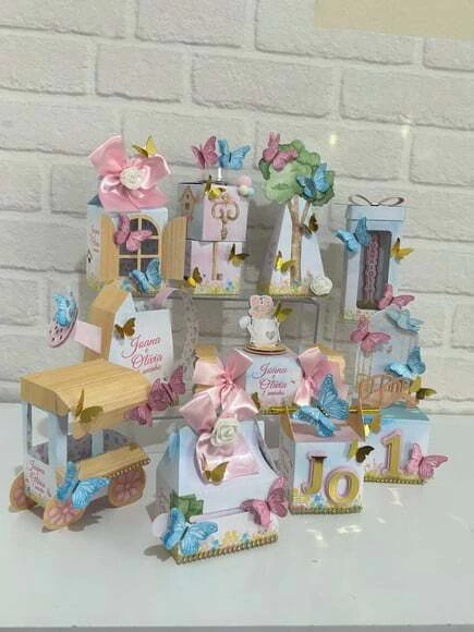 Arquivo de Corte: Kit Festa Borboletas Azuis #22 | Studio - comprar online