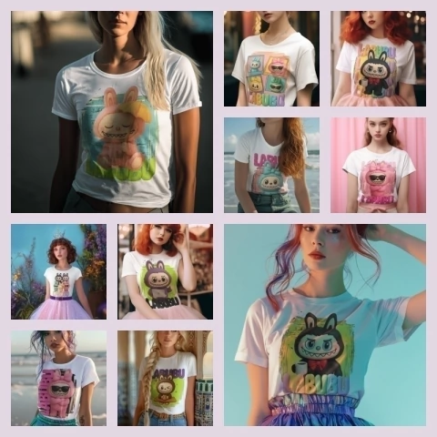 Arquivo Digital | Sublimação Camisas Labubu - comprar online