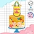 Arquivo de Corte: Topo de Bolo Bloquinho Carnaval Babys 089 - comprar online