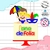 Arquivo de Corte: Topo de Bolo Carnaval Baby Menino 114 - comprar online
