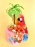Arquivo de Corte: Coqueiros Tropical (Camadas) | Png, Pdf, Studio, Svg, Ai na internet