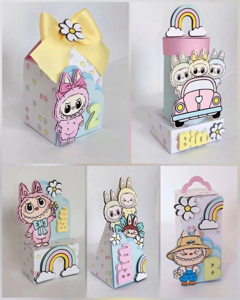 Arquivo de Corte: Kit Festa Labubu #01 | Studio e Pdf - comprar online
