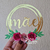 Arquivo de Corte: Topo de Bolo Circular + Flor 3d Dia das Mães 066 - comprar online