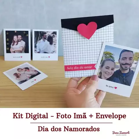 Arquivo Digital | Envelope com Imã | Dia dos Namorados - comprar online