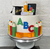 Arquivo de Corte: Topo de Bolo Formatura Abc 3d 033 - comprar online
