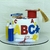 Arquivo de Corte: Topo de Bolo Formatura Abc 3d 039 - comprar online