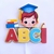 Arquivo de Corte: Topo de Bolo Formatura Menino Abc 043 - comprar online