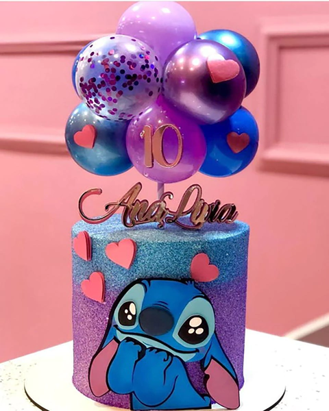 ARQUIVO DE CORTE TOPO DE BOLO LILO E STITCH APAIXONADO 005