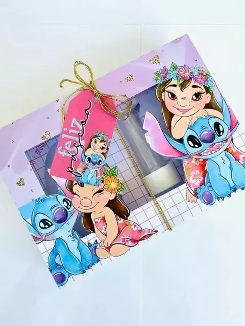 Arquivo de Corte | Caixa Mini Confeiteiro Lilo e Stitch - comprar online
