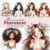 Kit Digital | Coleção Meninas Florescer | PNG - comprar online