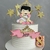 Arquivo de Corte Topo de Bolo Baby Realeza Miss Simpatia 002 - comprar online