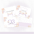 Arquivo Digital | Maternidade Monograma Floral Lilás - comprar online