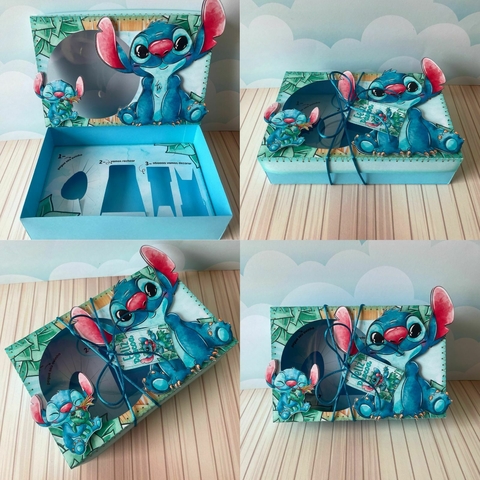 Arquivo de Corte | Caixa Mini Confeiteiro Stitch - comprar online