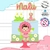 Arquivo de Corte: Topo de Bolo Menina Baby Primavera 001 - comprar online