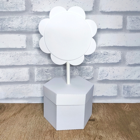 Arquivo Digital | Molde Limpo Centro de Mesa sextavado - comprar online