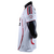 Camisa branca do AC Milan, modelo retro de 2006, com detalhes em vermelho e preto.