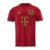  Camisa Bayern de Munique 125 Anos Adidas Grená - Vista Frontal com Escudo Comemorativo