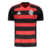 Camisa do Flamengo I 25/26 da Adidas, nas cores vermelho e preto, com listras horizontais e logotipo do clube.