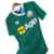 Camisa retro verde do Palmeiras de 1987, com detalhes em branco e logotipos da Adidas e Agip.