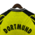Detalhe da Nuca Preta da Camisa Borussia Dortmund Retrô 1994 Nike