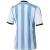 Camisa Seleção Argentina Retrô Home 2014 - Torcedor - Masculina - Branca e Azul