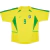 Camisa Seleção Brasil Retrô Home 2002/04 - Torcedor - Masculina - Amarela