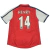 Camisa Arsenal Retrô Home 200002 - Torcedor - Masculino - Vermelha