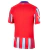 Camisa Atlético de Madrid Home 2425 - Com Patchs La Liga - Torcedor - Masculino - Vermelha e Branca