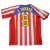 Camisa Atlético de Madrid Retrô Home 2004/05 - Torcedor - Masculino - Vermelha e Branca