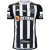 Camisa Atlético Mineiro Home 24/25 - Com Patrocinio e Patch Brasileirão 2024 - Torcedor - Masculino - Preto e Branco
