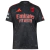 Camisa Benfica Away 24/25 - Com Patchs Champions League - Torcedor - Masculino - Preta