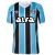 Camisa Grêmio Home 24/25 Com Patrocínio - Torcedor - Masculino - Azul, Preto e Branco