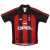 Camisa Milan Retrô Home 2002/03 - Torcedor - Masculino - Preta e Vermelha