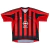 Camisa Milan Retrô Home 2004/05 - Torcedor - Masculino - Preta e Vermelha